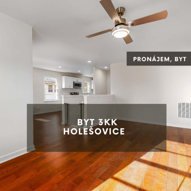 Holešovice – byt 3kk (78 m2)