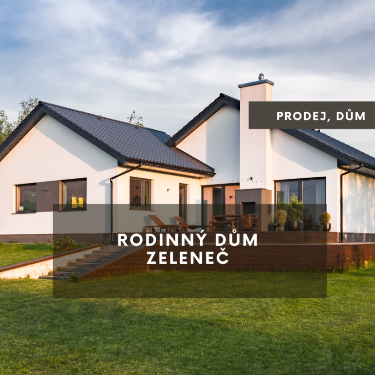 Prodej rodinného domu Zeleneč